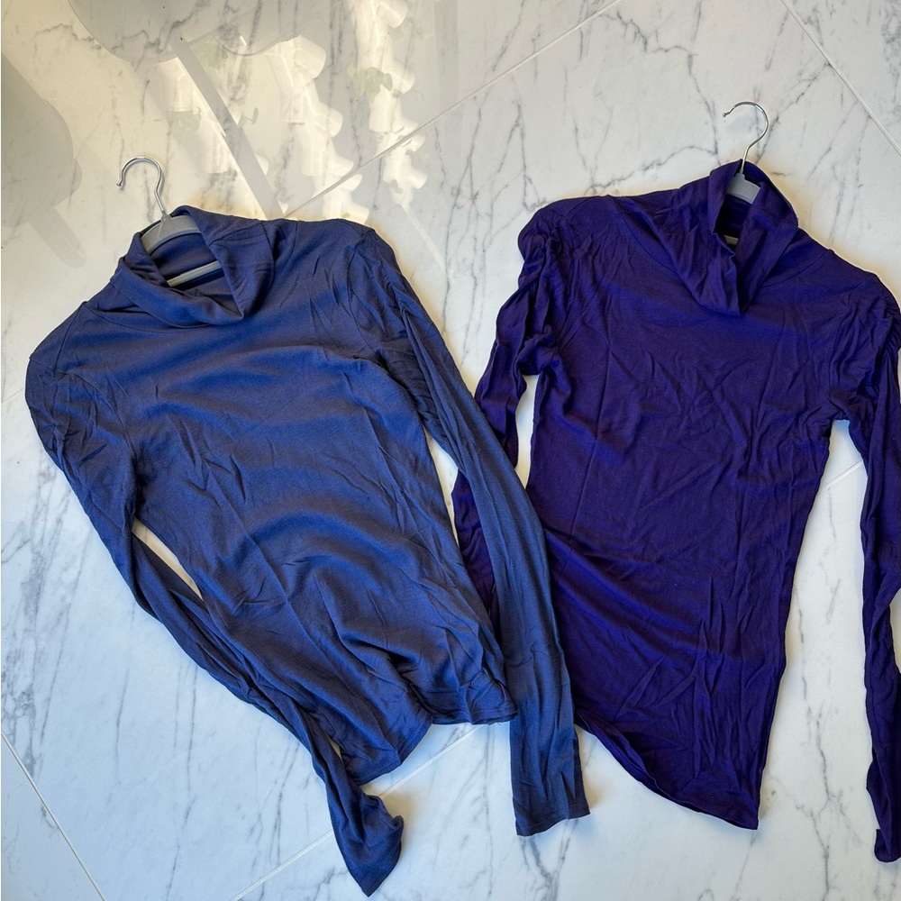 Chattawak (Paris) Tissue Turtleneck SZ S/M